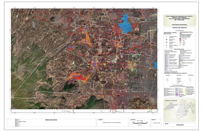 Atlas Urbano del municipio de Calimaya, modelo en la planeación
y ordenación de territorio