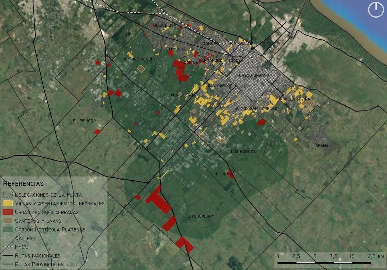 Modalidades de expansión urbana residencial en la ciudad de La Plata y su avance sobre el área del Cordón Hortícola Platense