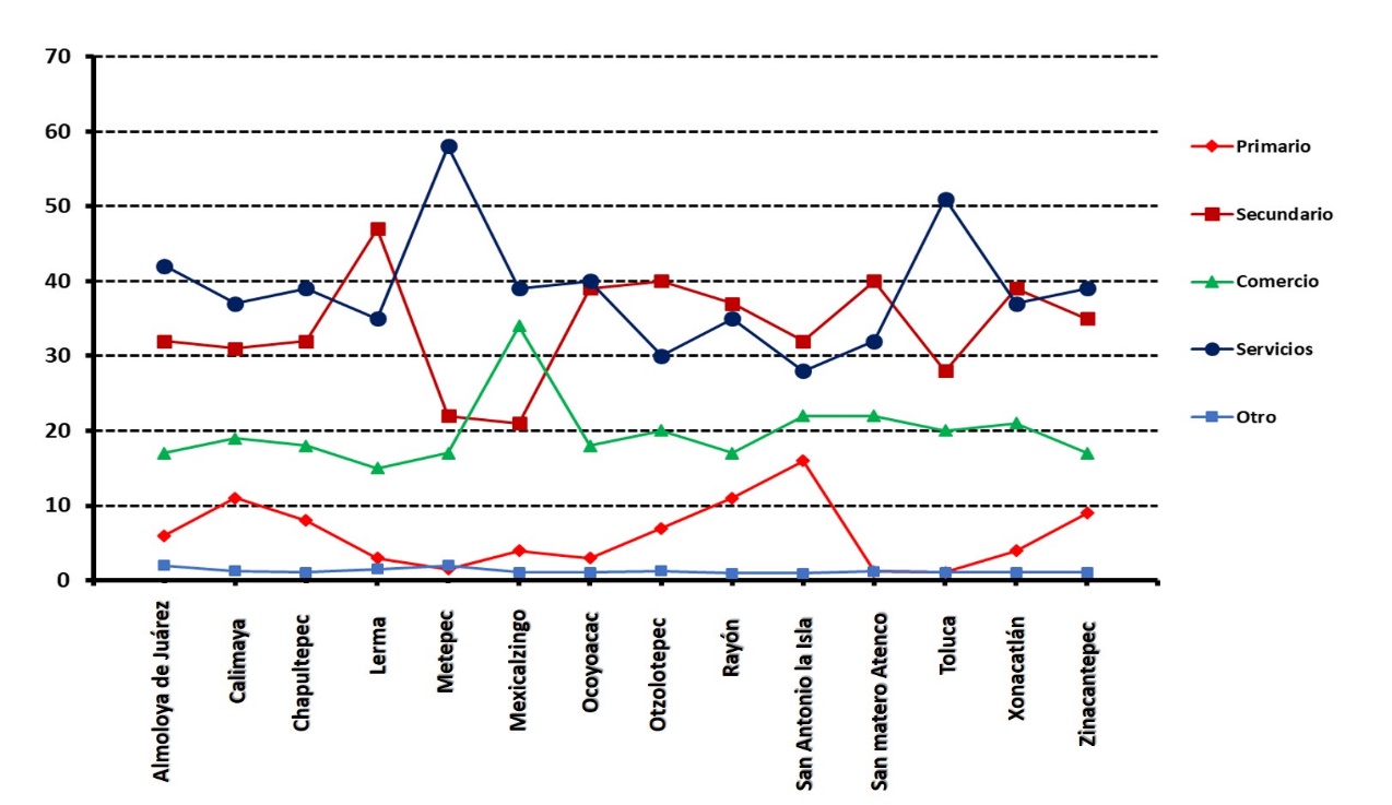 Desglose de actividades de la ZMT