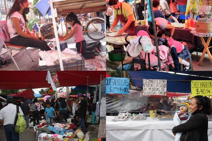 Imágenes tianguis Nezahualcóyotl
