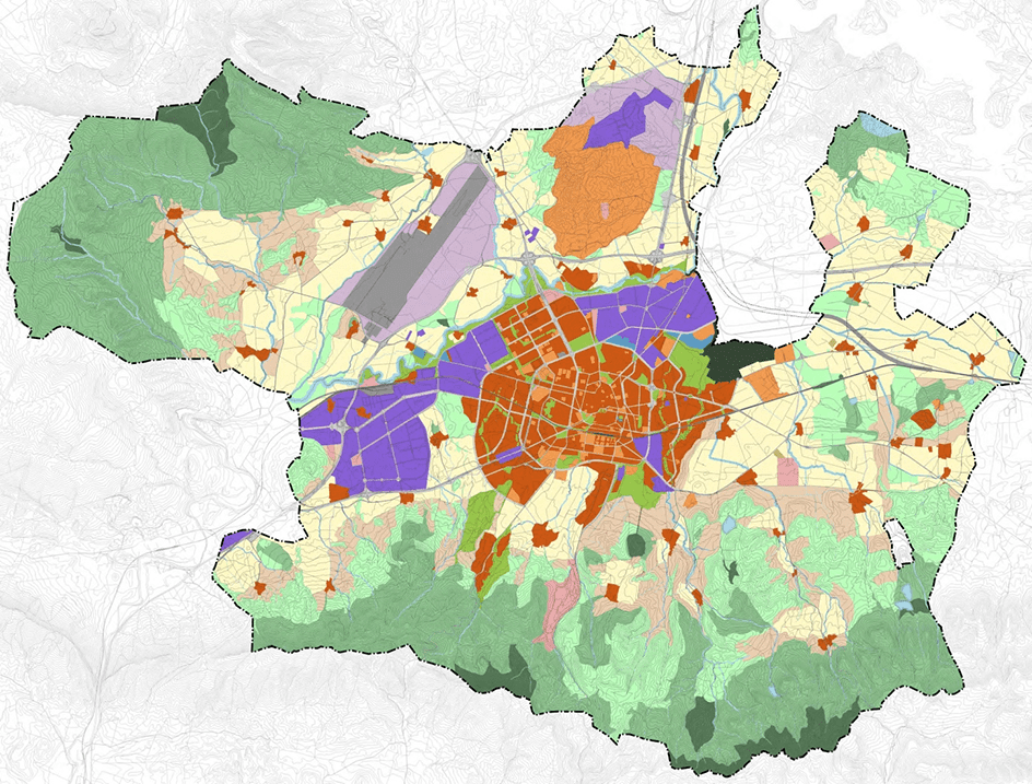 Plano informativo sobre el modelo territorial existente en el municipio de Vitoria-Gasteiz