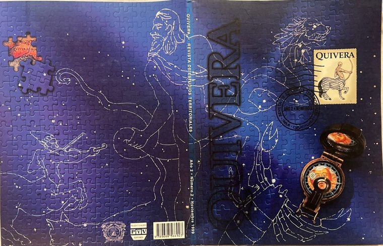Portada del número dos Quivera Revista de Estudios Territoriales,1999