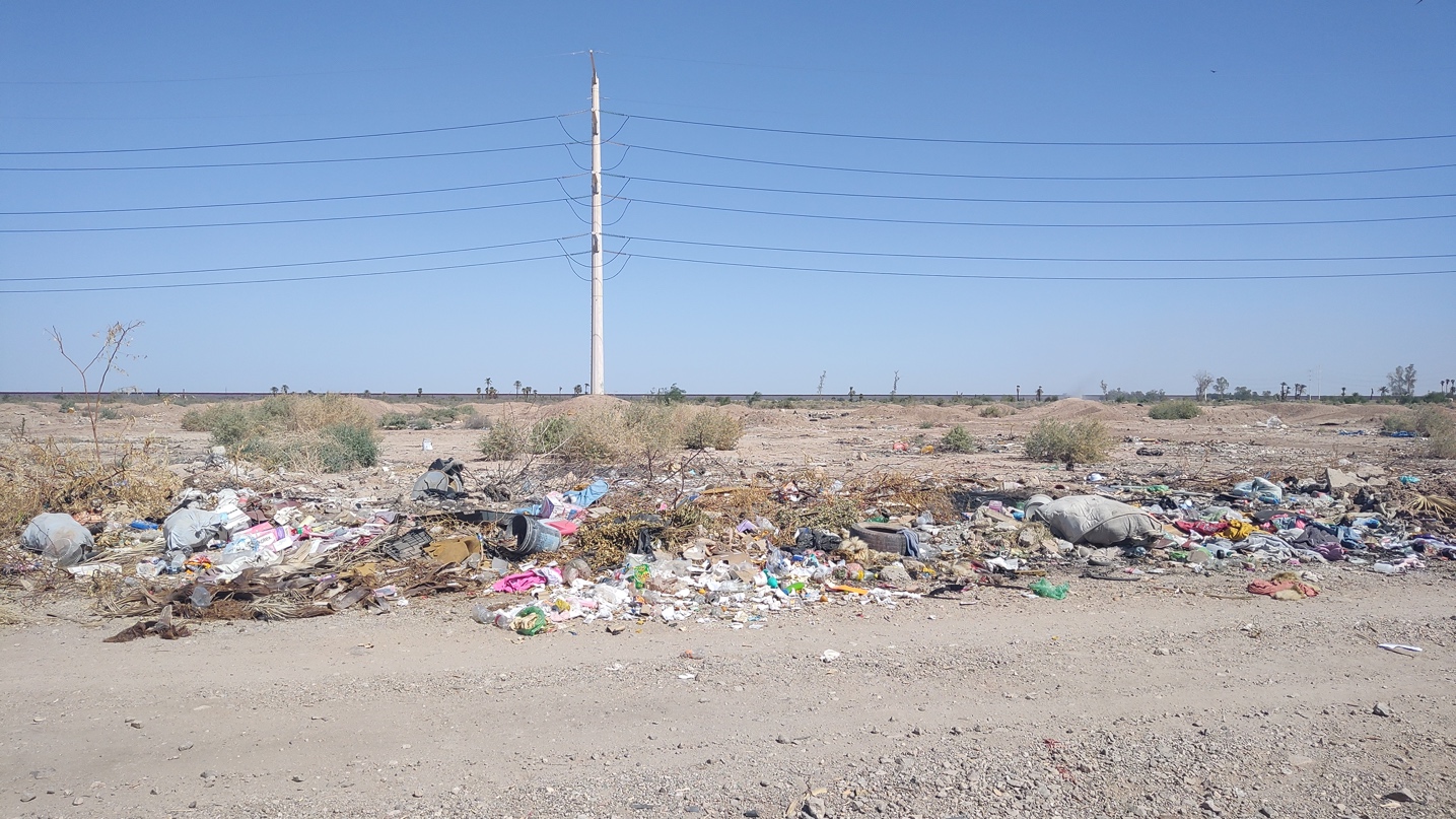 Vacíos urbanos, tiraderos de basura entre la zona rururbana de la ciudad