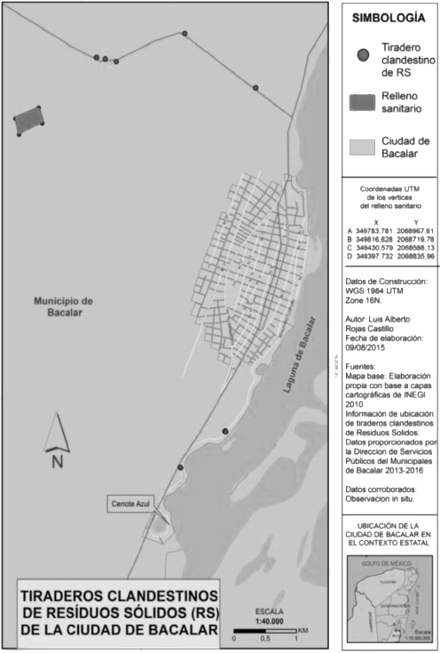 Fuentes de generación de RS de
Bacalar
